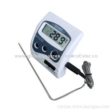 Kitchen Digital Food Thermometer, Can Set Alarm for Preset Temperature